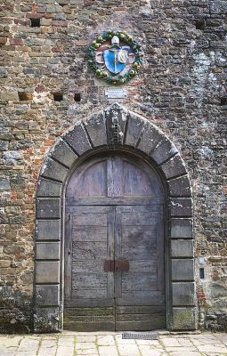 Main portal of Badia Montescalari